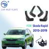 Flaps de noroi auto pentru Skoda Rapid Spaceback Hatchback 2013- Flaps pentru stropire accesorii apărători de noroi 2015 2016 2017 2018