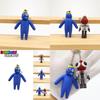 Vibrant Roblox Rainbow Friends Keychain Bag Pendant Toy For Kids Xmas Gifts
