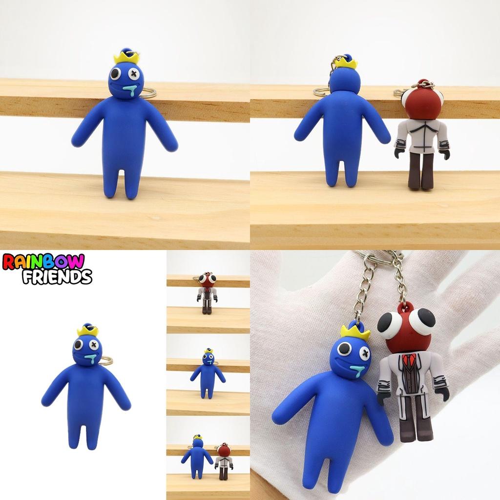 Vibrant Roblox Rainbow Friends Keychain Bag Pendant Toy For Kids Xmas Gifts