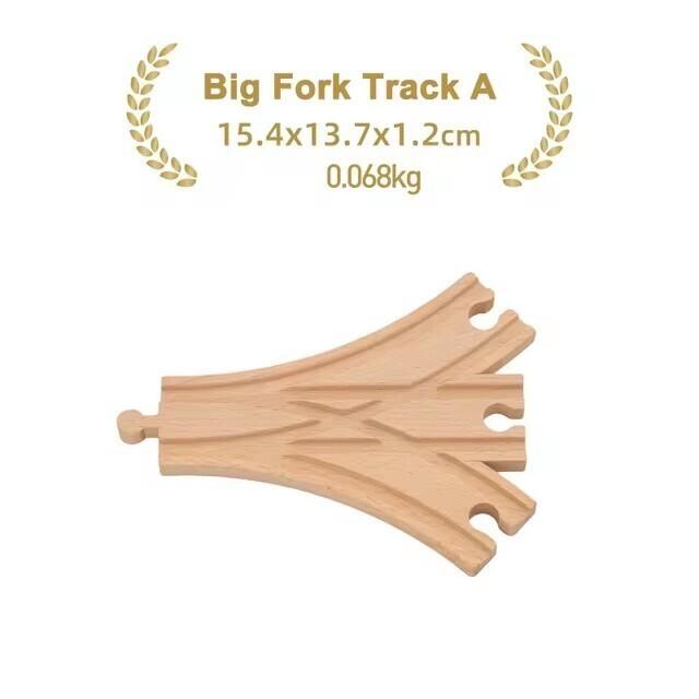 All Kinds of Wooden Track Accessories Beech Wood Railway Toys Fit For Brand Wooden Train Tracks Education Toys For Children