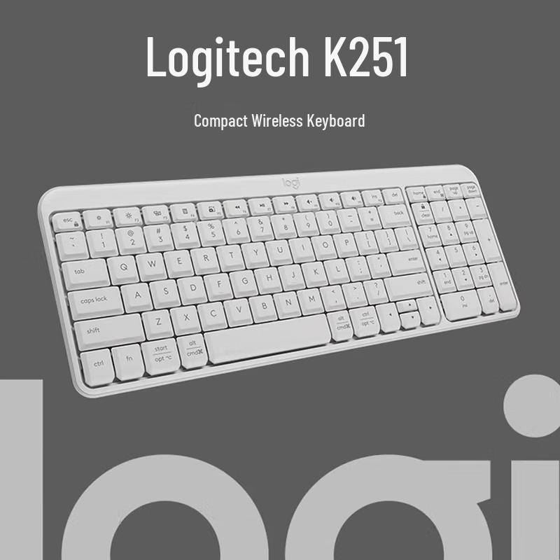 

Logitech K251 Wireless Bluetooth Compact Keyboard