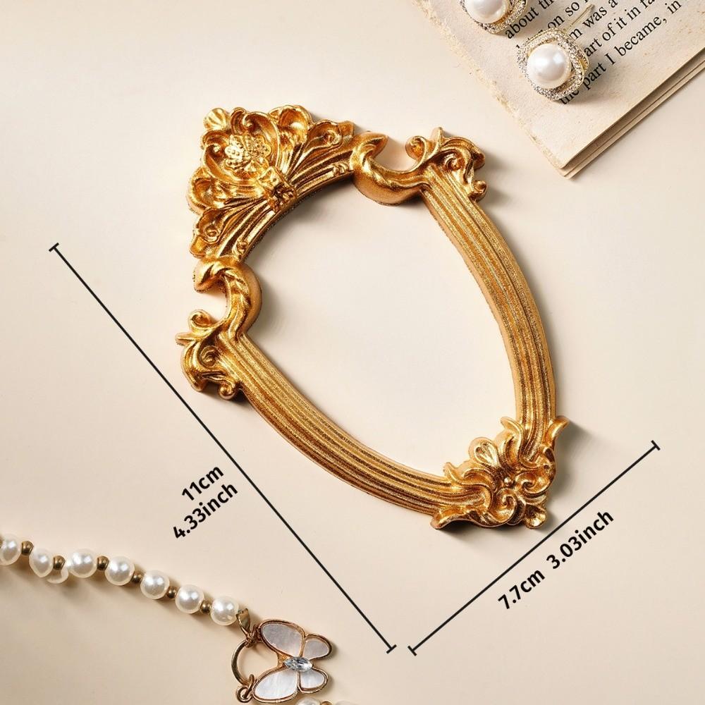 3D DIY Shadow Box Frame Gold Wedding Photo Display Frames Photography Background Decoration