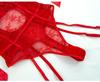 European & American Lace Mesh Sexy Lingerie Set – Women's Suspender Bodysuit
