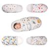 Babyschlafsack aus reiner Baumwolle mit Kopf- und Nackenschutz für Neugeborene, Dinosaurier-Print