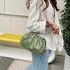 Dames Party Crossbody Tas PU-leer Enkele schouder Cloud Bag Knoedeltas Messenger Bag Zacht Eenvoudige mode