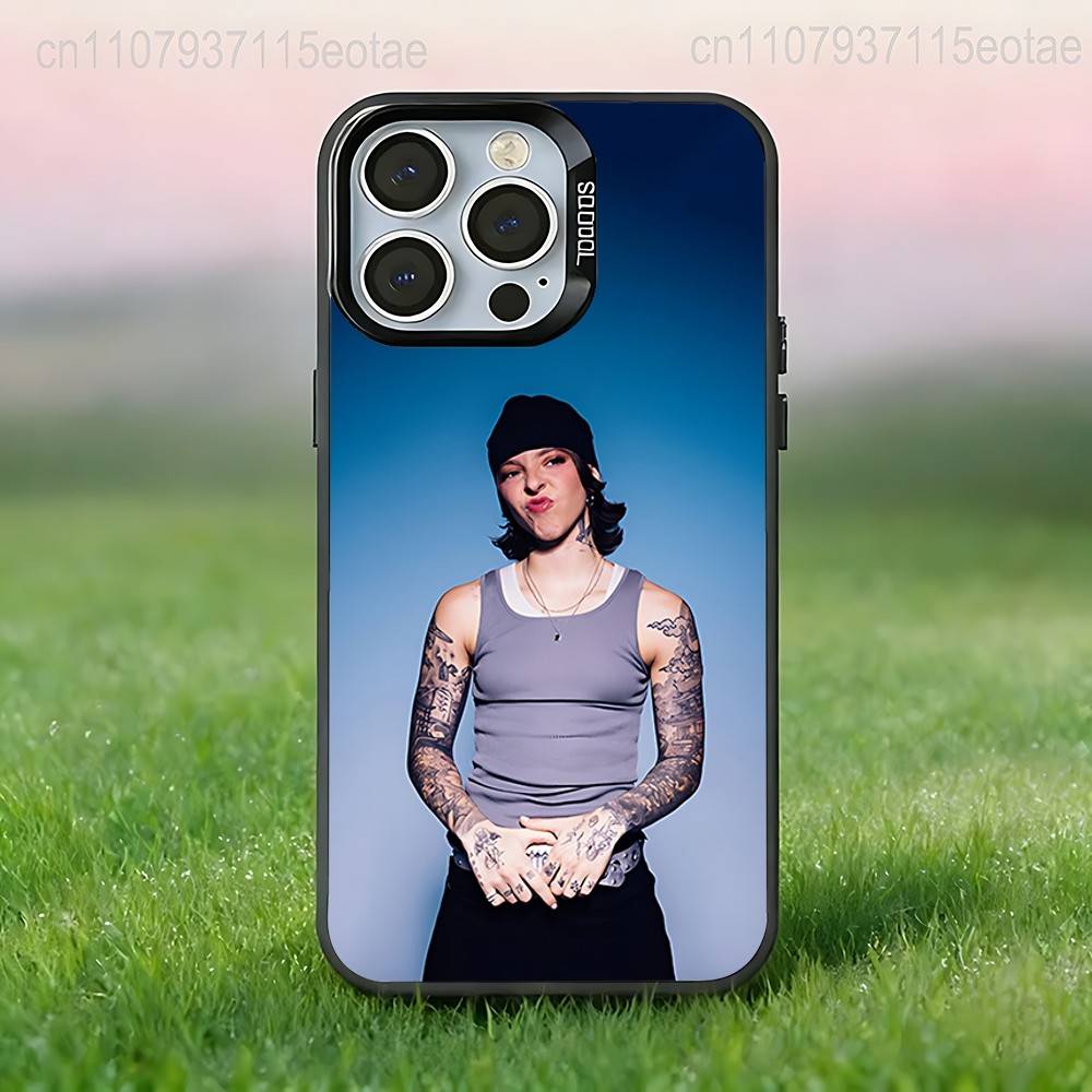 Y-Young Miko SINGER Phone Case For iPhone 17,16,15,14,13,12,11,Pro,XS,Max,Plus,Mini,SE4,E Black Matte Shockproof Cover