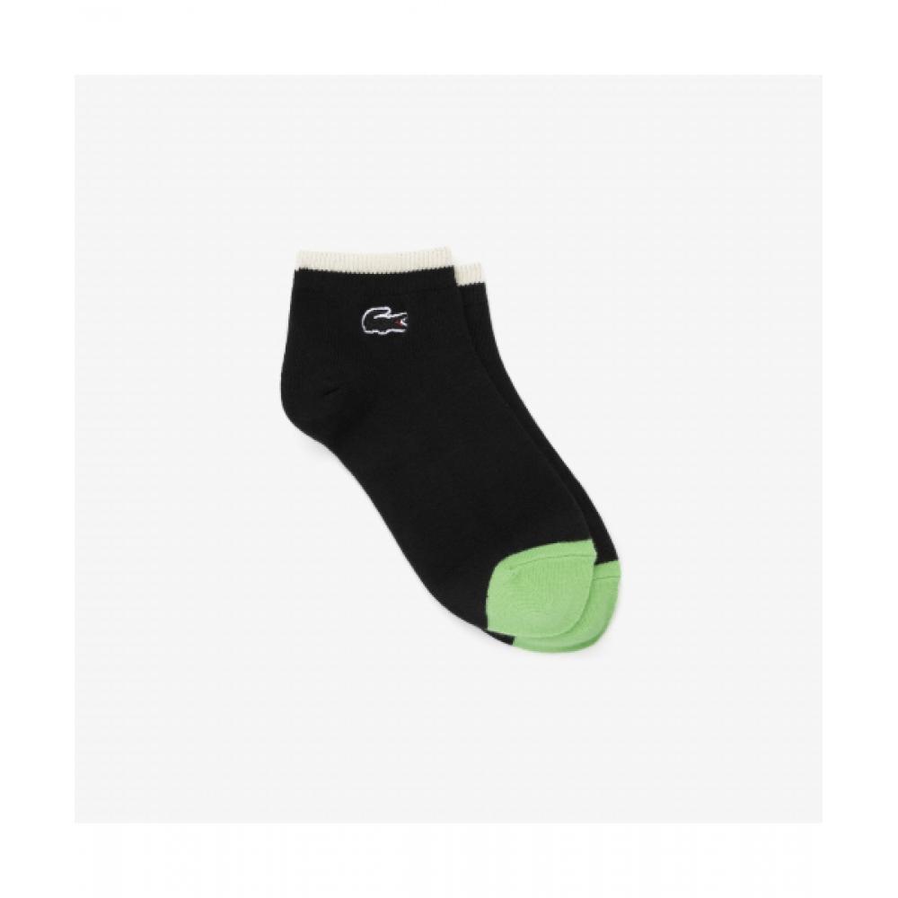 

LacoSte Women S Tipping Point Ankle SockS [black] 0TU