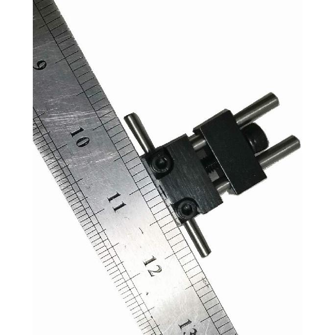 Milling vise work stop part locator CNC machine tool