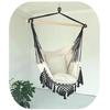 Indoor/Outdoor Garden  Bohemia Style Home Hanging Hammock Chair Dormitory Balcony Swing Hanging Chair with Wooden Stand New