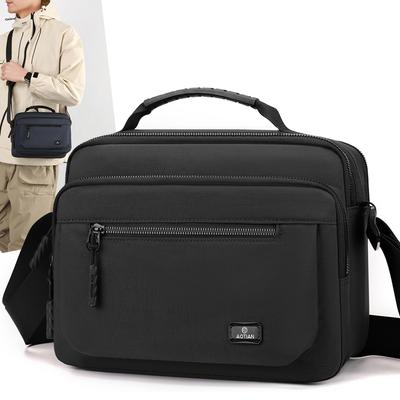 Men's Shoulder Bag Crossbody Bag Handbag Multi-Layer Oxford Bag