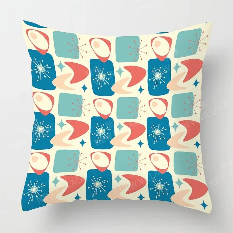 Nordic Fall Home Decor Autumn Throw Pillow Case Sofa Cushion Cover Modern X X X X Geometry