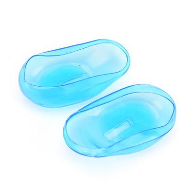 2Pcs Practical Travel Hair Color Showers Water Shampoo Ear Protector Cover