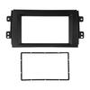 Stereo Radio Plate Frame Panel Dash Double Din Kit Plastic High Quality Material