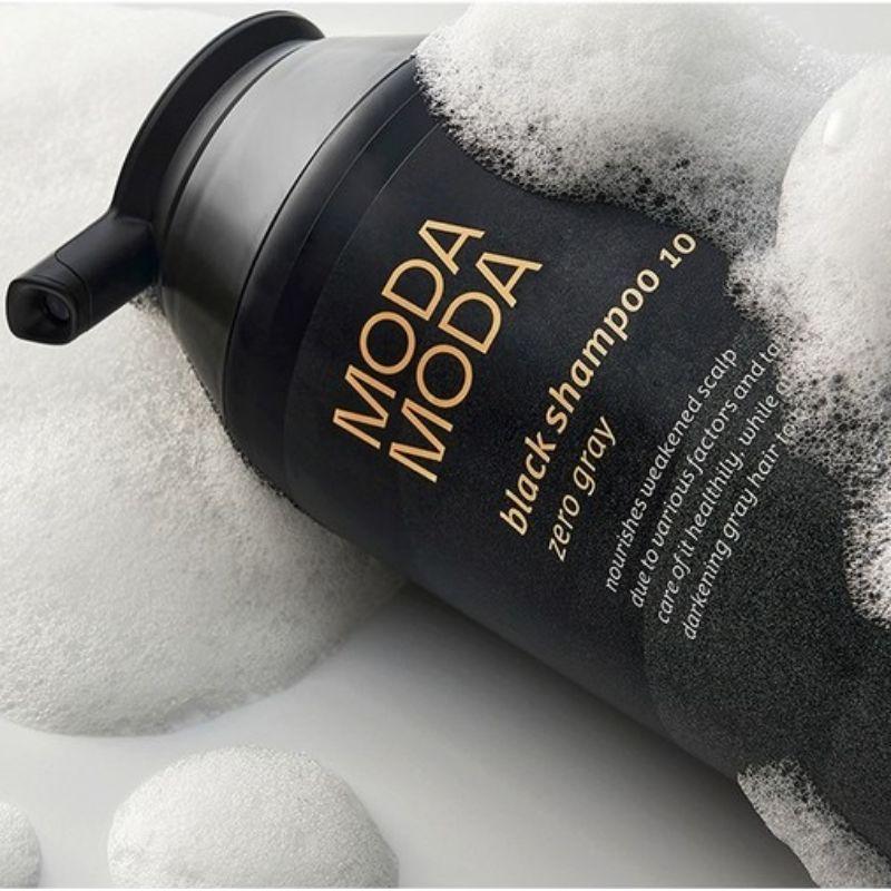 MODAMODA Generation Three Zero Gray Black Shampoo Gray Hair Care Color Enhancing Shampoo 100g