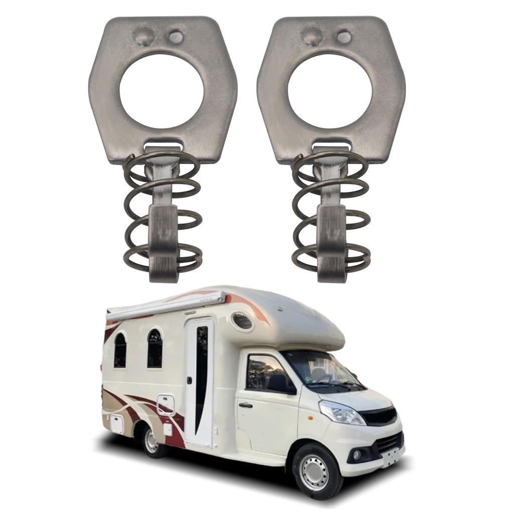Professional Water Heater Door Latch Stainless Steel Twist Cam Lock Fastener 2-Piece/set Suitable for RVs Trailer Camper
