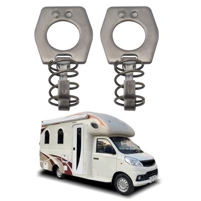 Professional Water Heater Door Latch Stainless Steel Twist Cam Lock Fastener 2-Piece/set Suitable for RVs Trailer Camper
