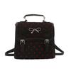 College Storm Canvas Backpack Women's New Summer Trendy Korean Backpack Versatile Leisure Travel Bag