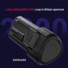 Rechargeable Two-Speed Lithium Battery Hand Drill - Multi-functional Impact Electric Screwdriver Tool for Household Use