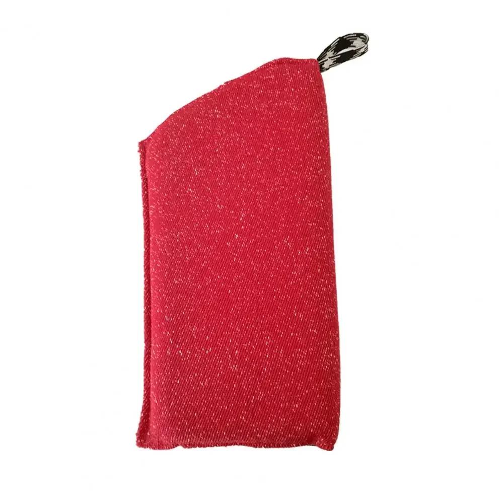 

Durable Dog Bite Sleeve Washable Dog Tug Toy Reusable Exercise Trainings Pet Dog Training Sleeve Toy красный