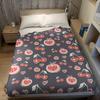 Cherry Heart Orchard Flannel Blanket Warm Soft Halloween Christmas Couch Warm Cozy Decorative Decor Gift for All Season