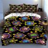 Bright Turtle Motifs. Bedding Duvet Cover Sets Duvet Covers Pillowcases Gifts (1 * Duvet Cover 2 * Pillowcases, Without Duvet Insert)
