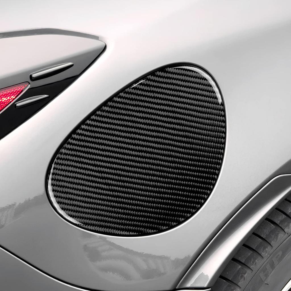 AIRSPEED Real Hard Carbon Fiber Car Fuel Tank Cap Cover for Toyota GR86 ZN8 and Subaru BRZ ZD8 Stylish Full Body Decal Sticker with Protective Film