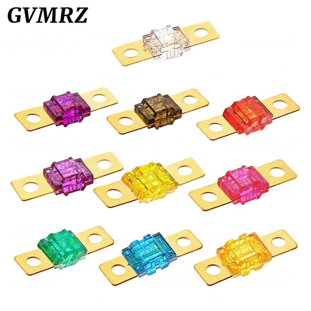 

ANS FUSE 20A 30A 40A 50A 60A 70A 80A 100A 125A 150A 175A ANL Gold Plated Stud Car Fuses Mini Car Stereo Audio AFS Fuse 60A 5PCS