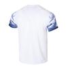 Li Ning International Team Competition Series Sports Leisure Minimalist Color Block Short Sleeve Badminton Shirt Unisex Tops White AAYV021-2