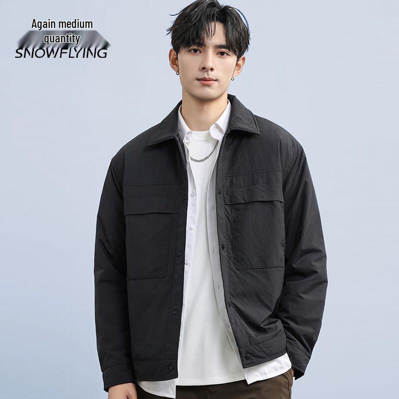 XueZhongFei Men s Lapel Casual Jacket L