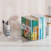Simple Divided Book Stand Thickened Clear Bookshelf Multi-function Acrylic Book Stand  for Home