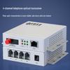 ZK Telephone & Ethernet Fiber Optic Transceiver