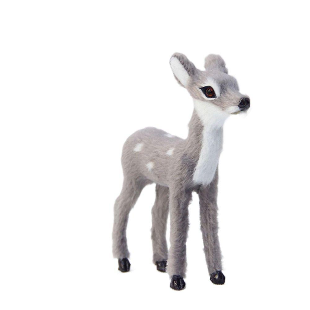 Animal Model Garden Miniatures Christmas Deer Simulation Deer Animal Sika Deer Deer Ornaments