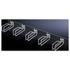 Rittal 7257.005 19 Inch Cable Management Strip 1 U Black
