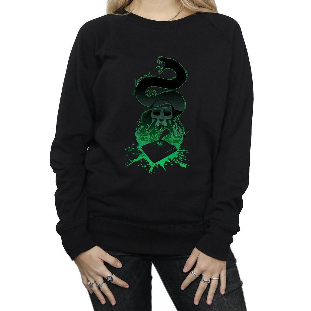 HARRY POTTER Womens/Ladies Nagini Silhouette Sweatshirt