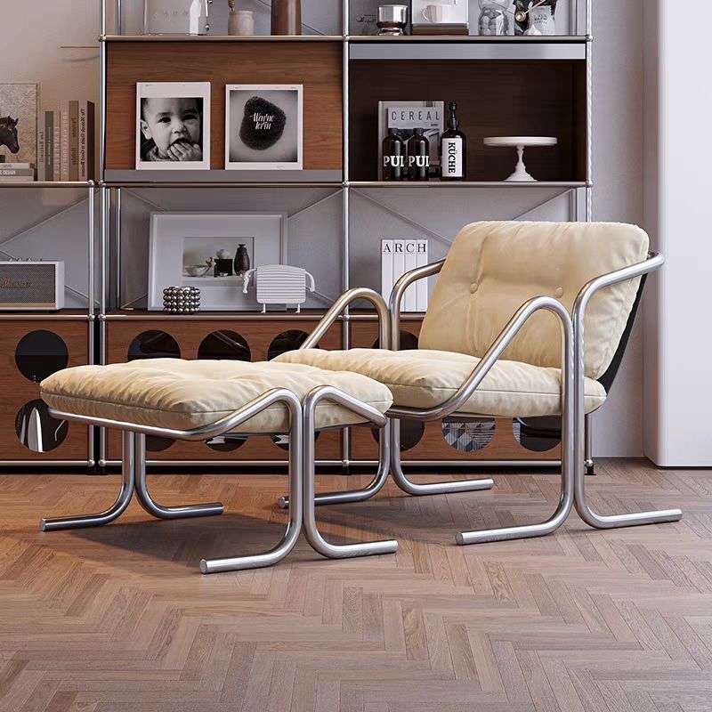 Single Chaise Lounge Comfortable Lazy Lounge Chair Living Room Recliner Chairs Sofa Modern Furniture Decorative Accessories