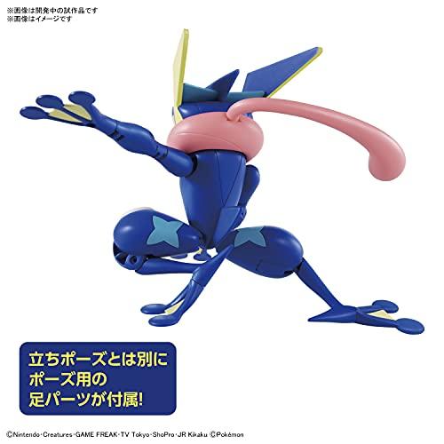 BANDAI SPIRITS Pokemon Plastic Model Collection 47 Select Series Greninja Pre-colored Plastic Model Kit