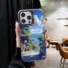 Anime Aesthetic Scenery Soft Phone Case for iPhone 15 16 17 Pro Max 17Air 16E 14 Plus 13 12 Mini Shockproof Cover Back Shell