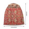 Antique Turkish Carpet Ethnic Kilim Skullies Beanies Caps  Unisex  Knitting Hat Adult Bohemian Persian Style Bonnet Hats