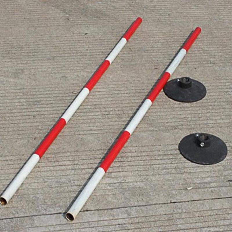 Longchan Slalom Obstacle Training Pole with Cast Iron Base