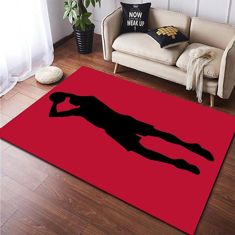 Basketball HD Printed Area Large Rug ,Carpet for Living Room Bedroom Sofa Decoration Non-slip Floor Mats Dropshipping Alfombras