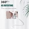 Portable 70cm 360 Clip Mobile Phone Holder Stand Flexible Lazy Bed Desktop Bracket Flat Bracket for iPhone Samsung  Stand Base