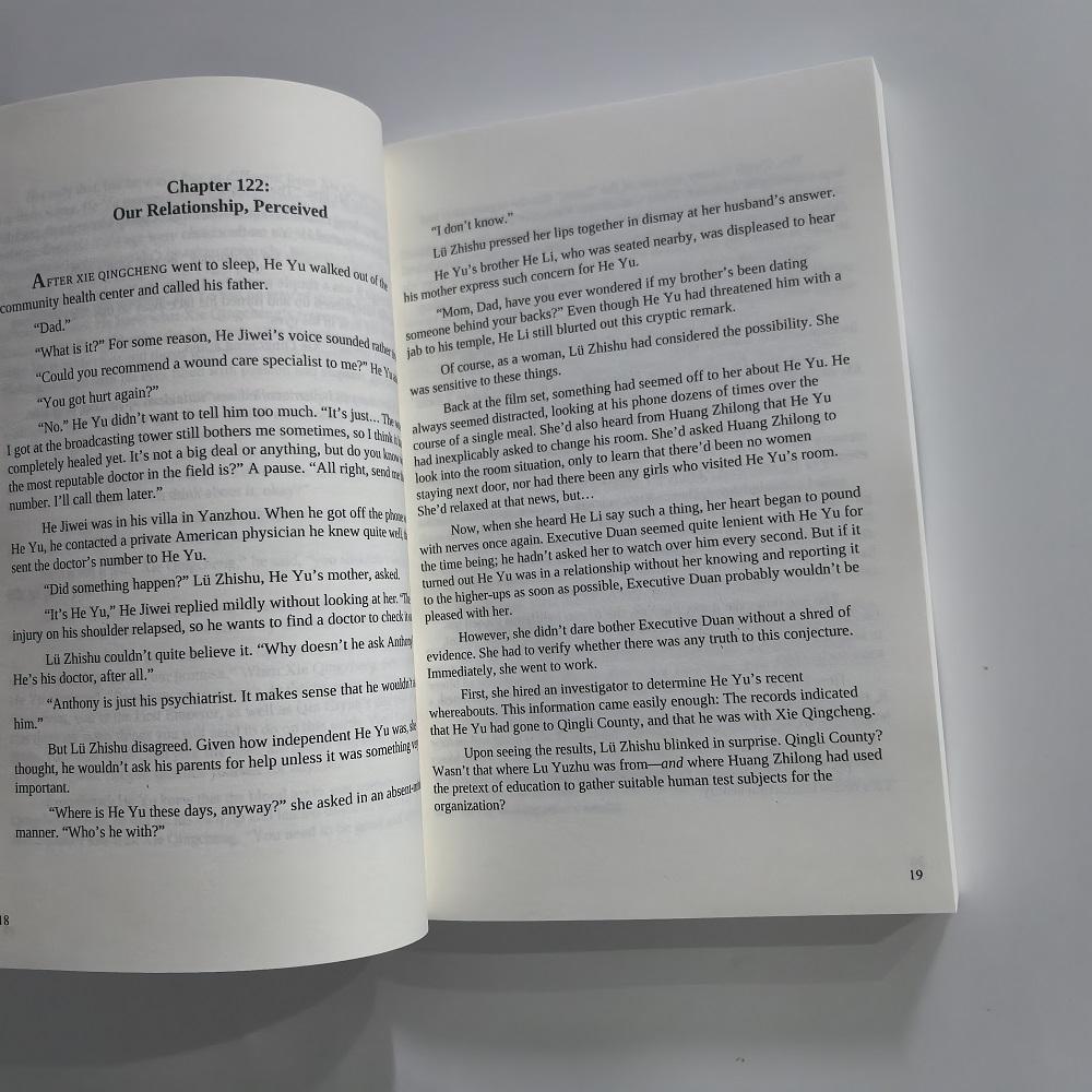 English Book Case File Compendium: Bing An Ben English Novel Volume 5 He Yu, Xie Qingcheng Chinese Danmei Fiction Book