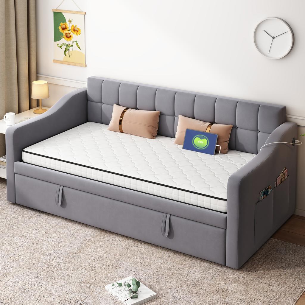 Spring Mattress, Dimensions: 90 × 190 cm, Thickness: 10 cm, Firmness: H3, with ergonomic modules and lumbar spine relief; Rolled Mattress