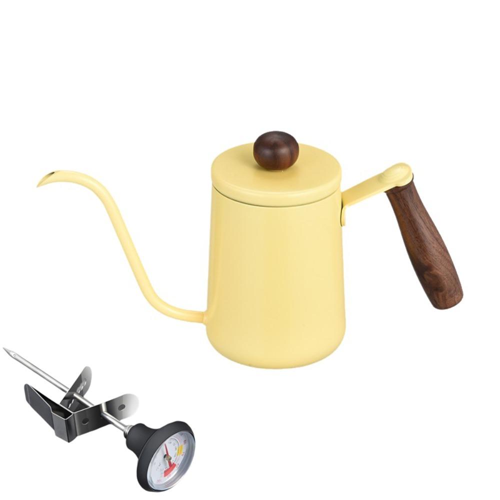 600ML Pour Over Coffee Kettle Stainless Steel Drip Filter Coffee Maker Hand Brewing Kettle  Kitchen