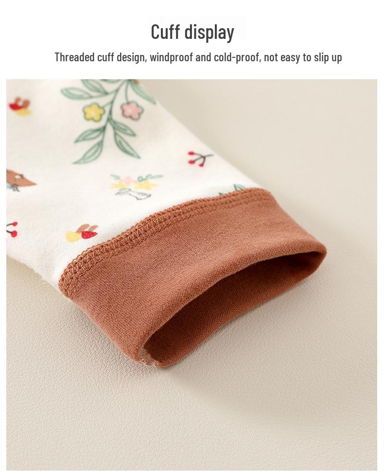 Neugeborenen Baumwoll Baby Strampler Set - 5 Teile für Frühling & Herbst, Kurzarm Schlafanzüge