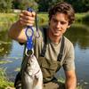 Aluminum Alloy Fish Gripper with Weight Scale Fish Mouth Lip Grabber Fish Control Clamp Pliers Catcher Tong Fishing Accessories