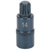 12?Points Screwdriver Bit 12in Square Socket Alloy Steel Hardware Tool for Electric Wrench