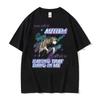 Autistic Funny Skeleton Meme Graphic T Shirt Women Fashion Gothic Retro T Shirts  O-Neck Oversized Short Sleeve T-shirt Unisex