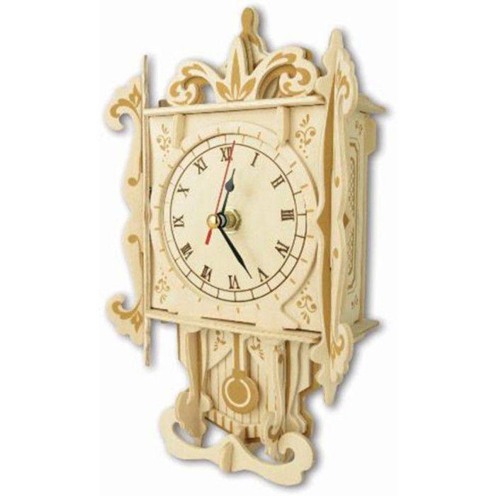 Maquette en bois Horloge