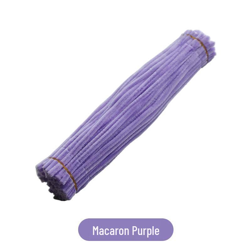 Buntes Chenilledraht DIY-Set: Verschlüsselte, veränderbare Pfeifenreiniger für pädagogische Kinderprojekte